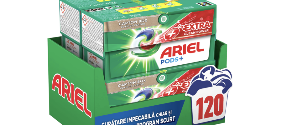 Detergent de rufe capsule Ariel PODS+ Extra Clean Power pret bun