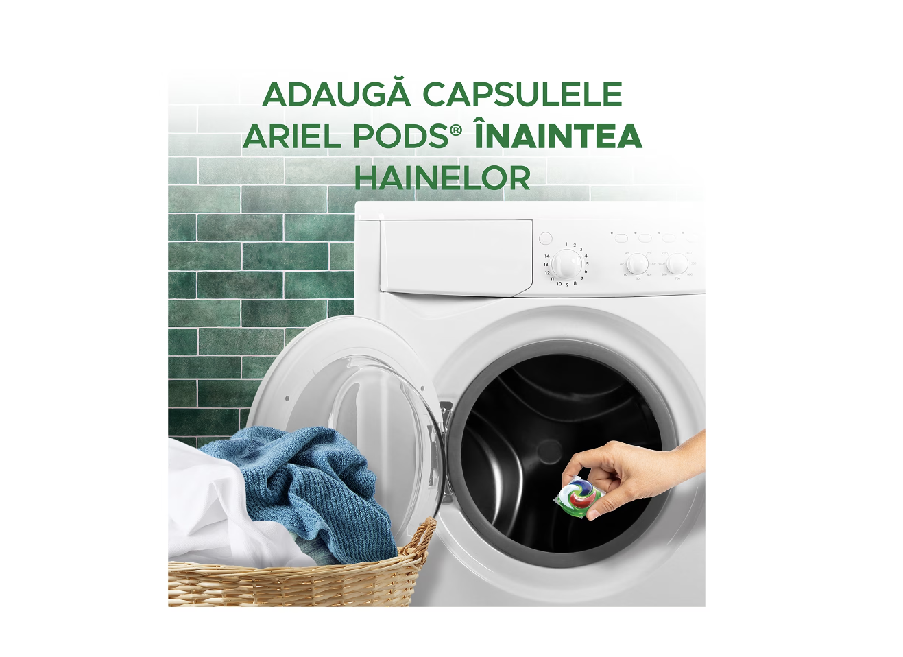 cel mai bune detergent capsule Ariel